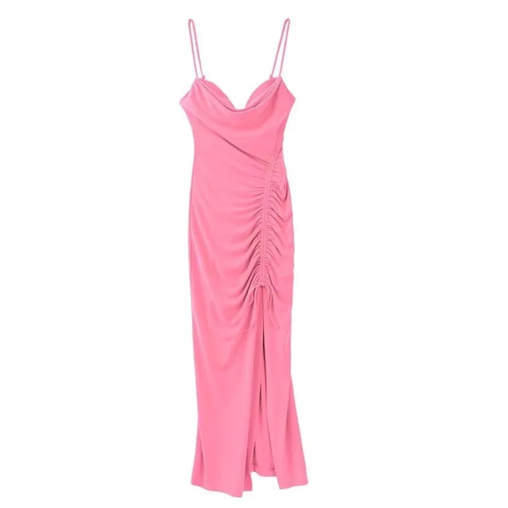 Zara Pink Midi Dress
